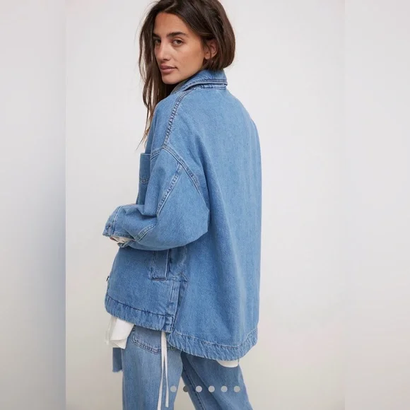 Free People We The Free Madison City Denim Jacket - Picture 3 of 4